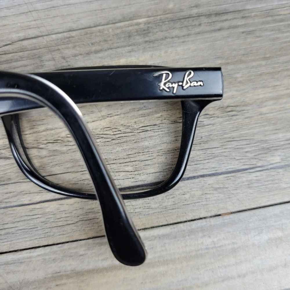 Ray-Ban Eyeglasses Frames RB 1531 3529 Black Clear Full Rim Kids 48-16-130
